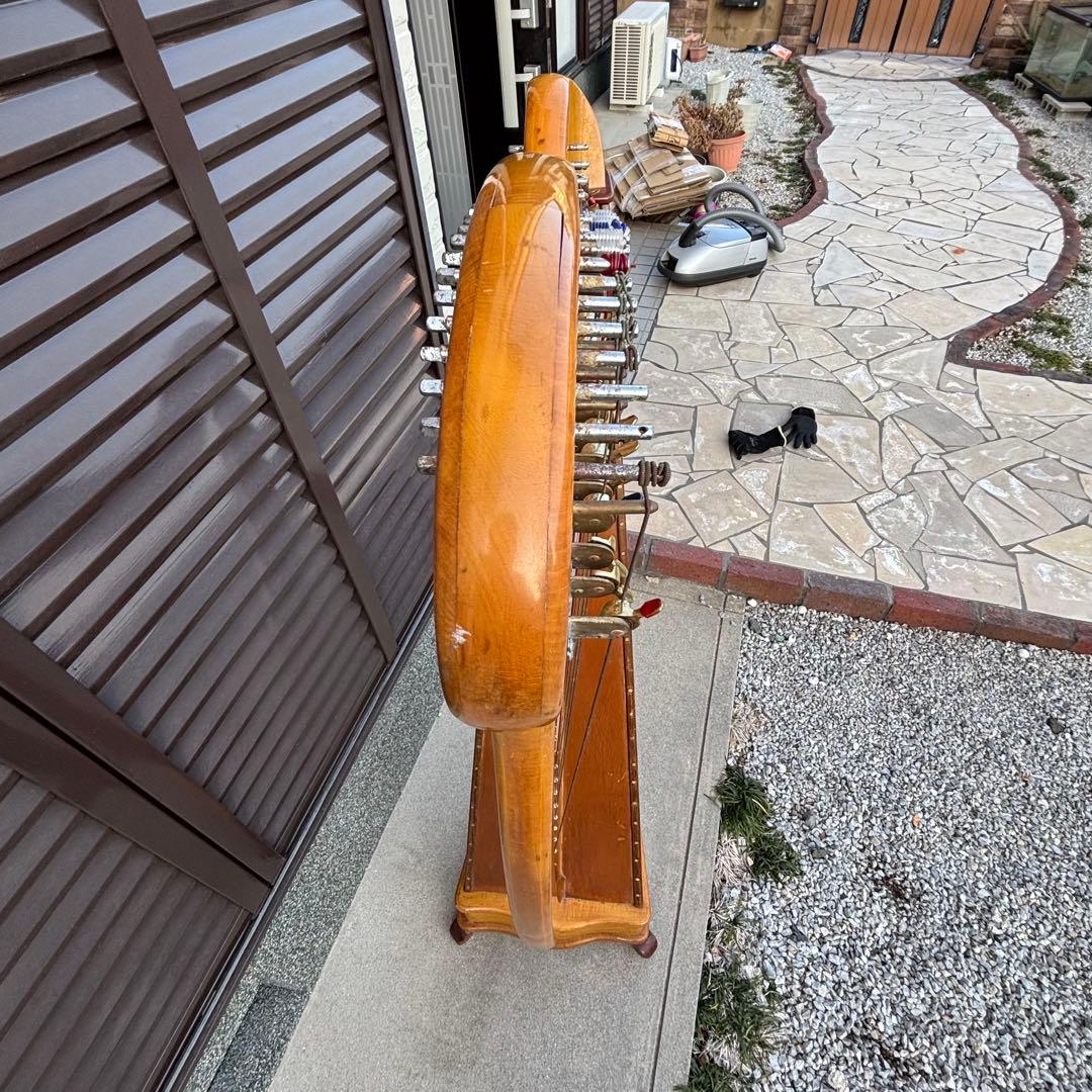 AOYAMA 青山ハープ　36弦 アイリッシュハープ レバーハープ
