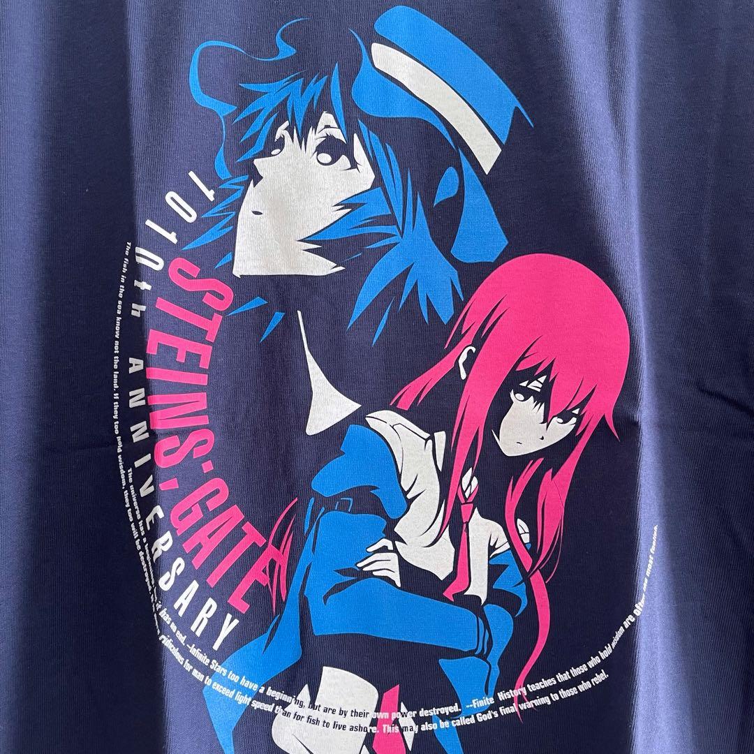 Steins Gate Tシャツ Lサイズ 漫画 アニメ 映画 ゲーム 声優