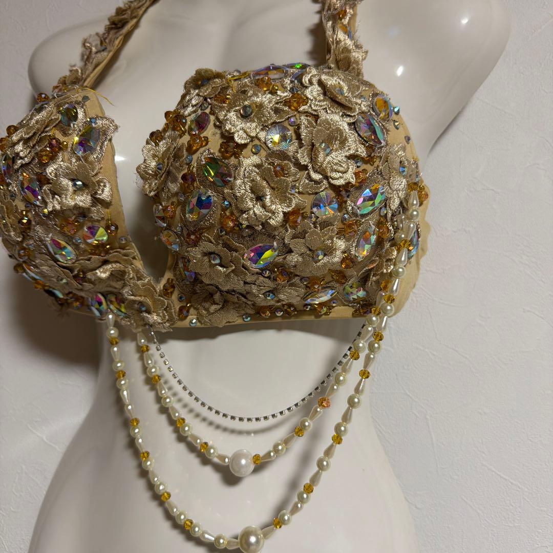 ベリーダンス用ゴールドセットアップ UAE Arabia style