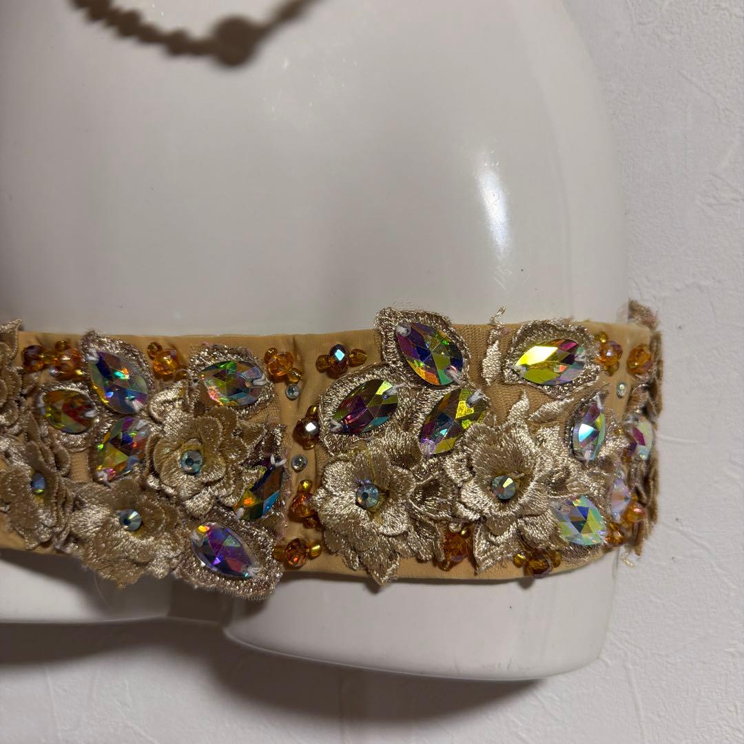 ベリーダンス用ゴールドセットアップ UAE Arabia style