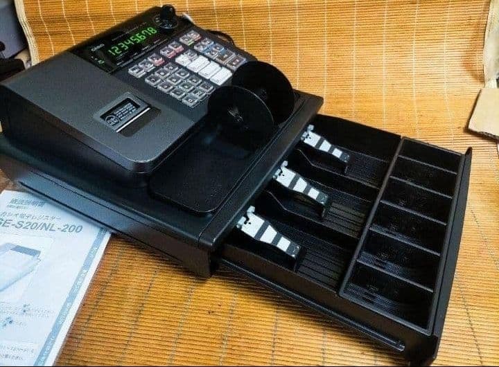カシオレジスター　SE-S20/NL200　人気機種　送料無料　008801