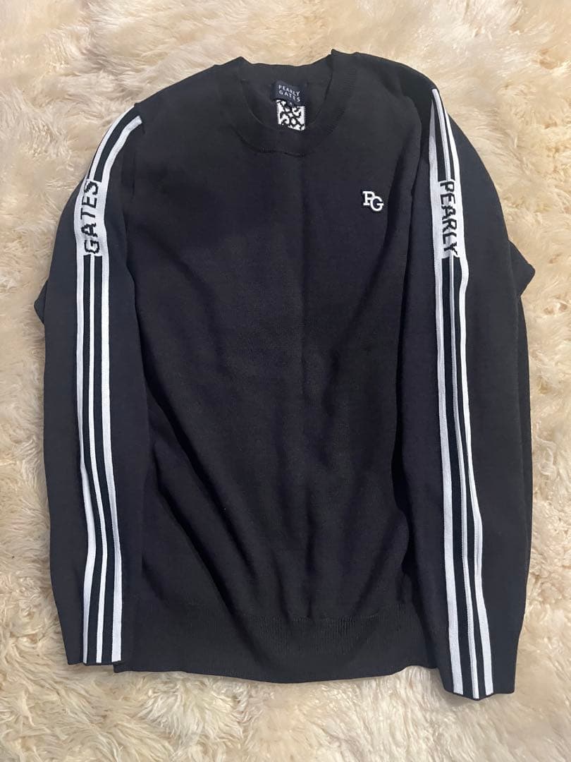 PEARLY GATES ネイビーセーター サイズM