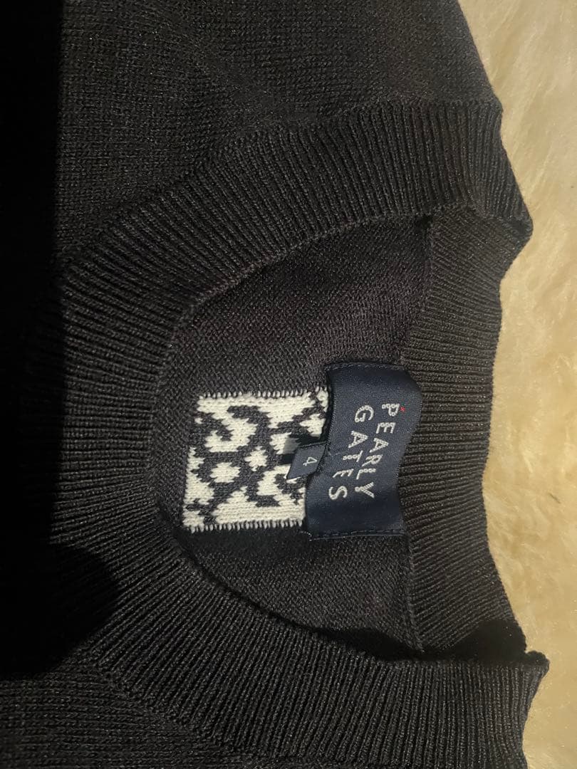 PEARLY GATES ネイビーセーター サイズM