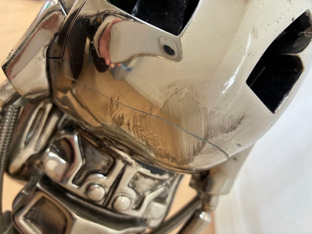 T2 サイボーグヘッド メタリックシルバー