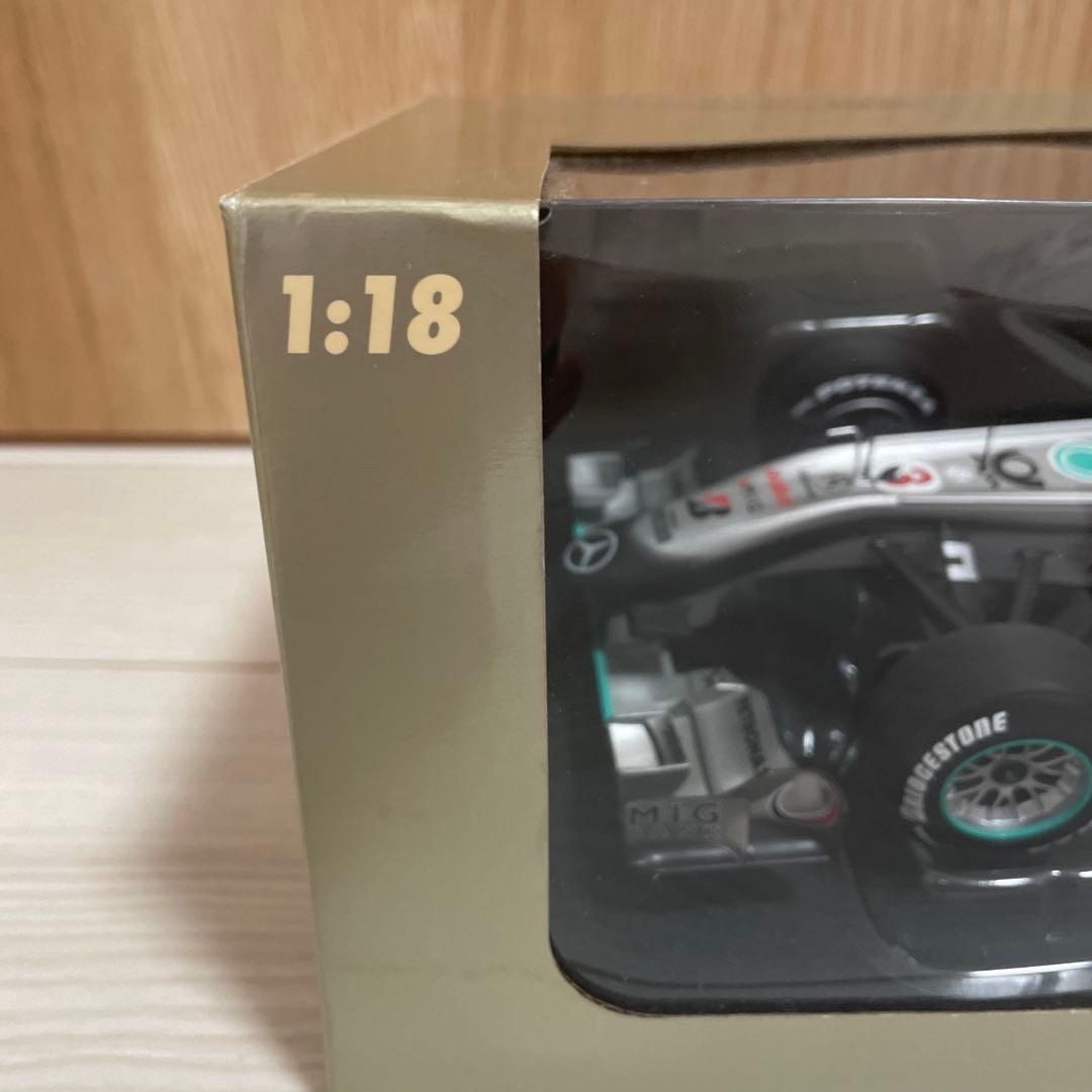 F1 ミニカー　1:18 Mercedes ミハエルシューマッハ