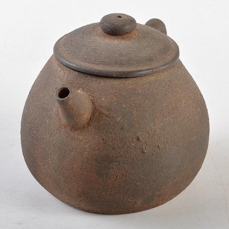 メル78372　中国　黒泥　小さな急須　茶壷　煎茶道具　U　R5836