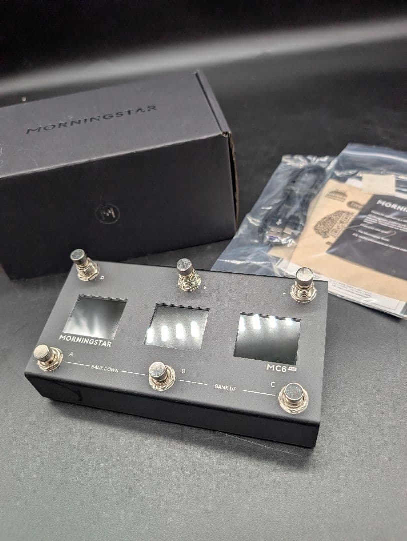 【美品・動作確認済】morningstar mc6 pro