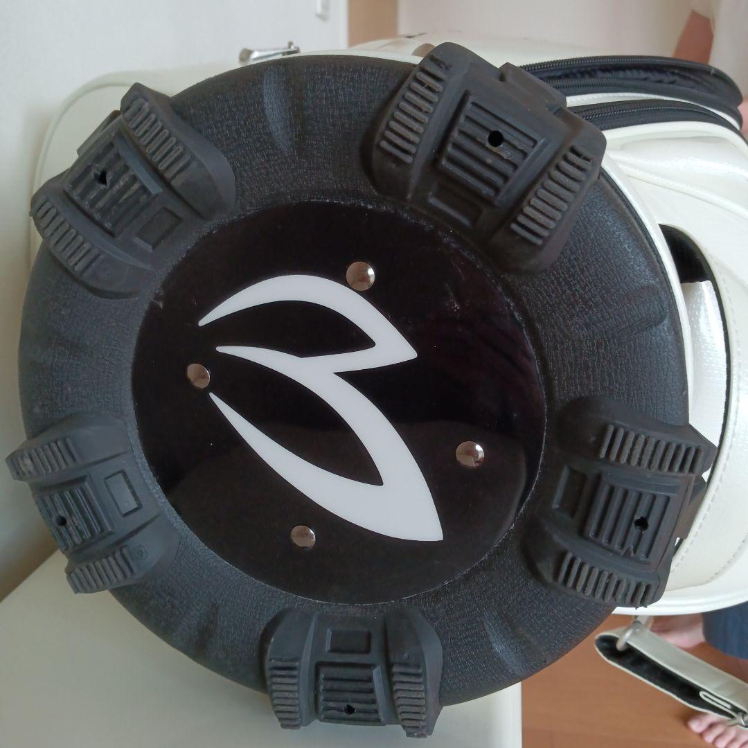 三日月　MASTER BUNNY EDITION キャディバッグ ホワイト