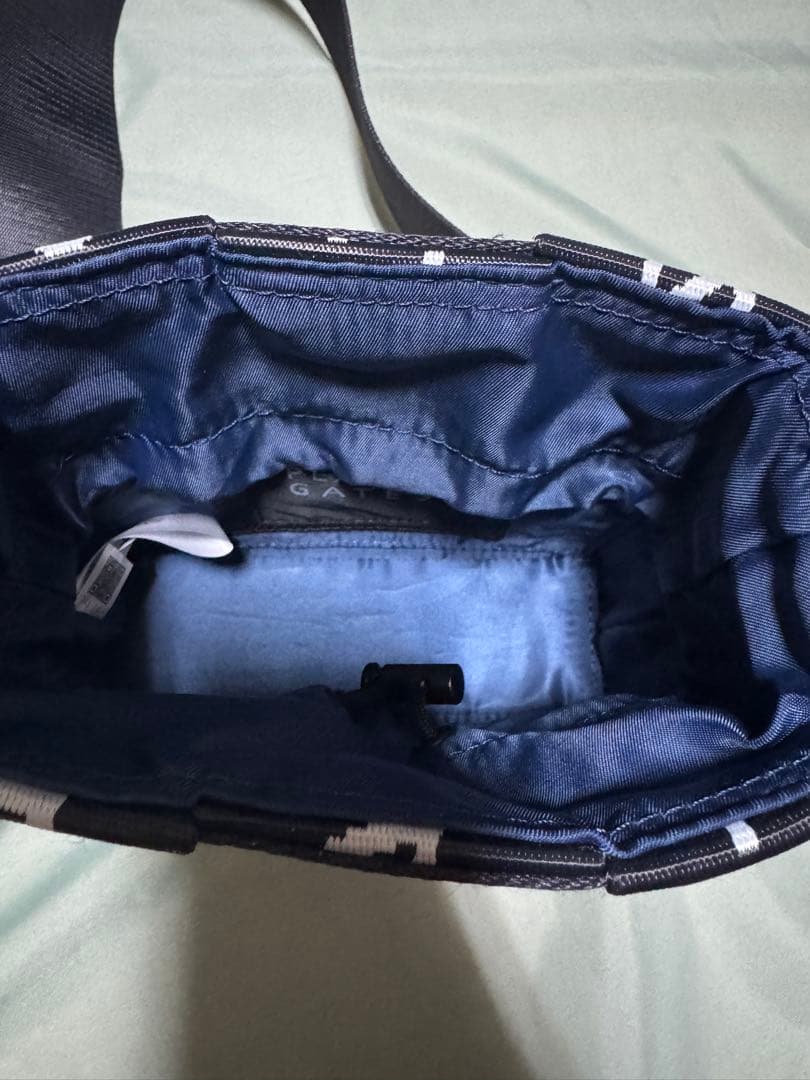 パーリーゲイツ☆ロゴ入りバッグ未使用☆ショルダーカートポーチ☆ネイビー☆カート