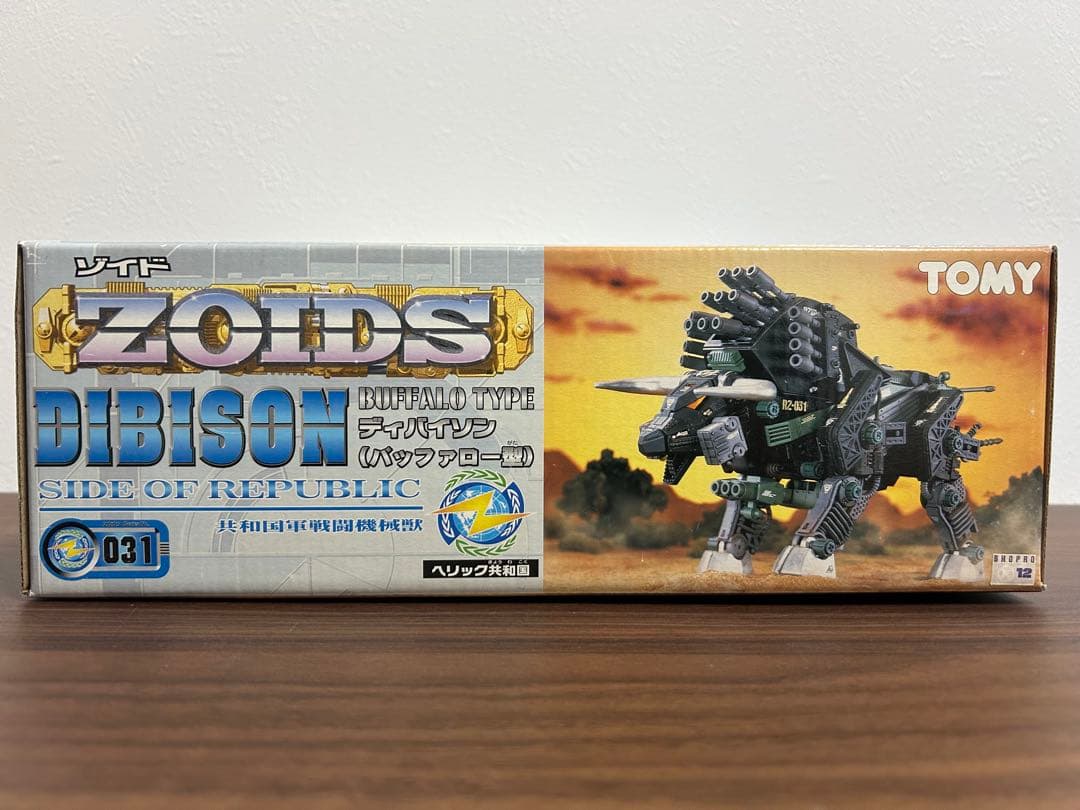 美品 未開封未組立 ゾイド ディバイソン RZ-031 トミー