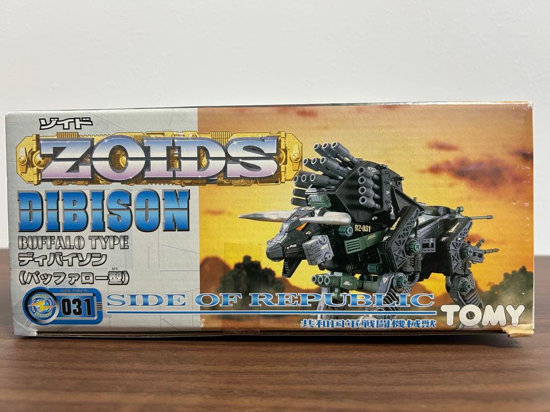 美品 未開封未組立 ゾイド ディバイソン RZ-031 トミー