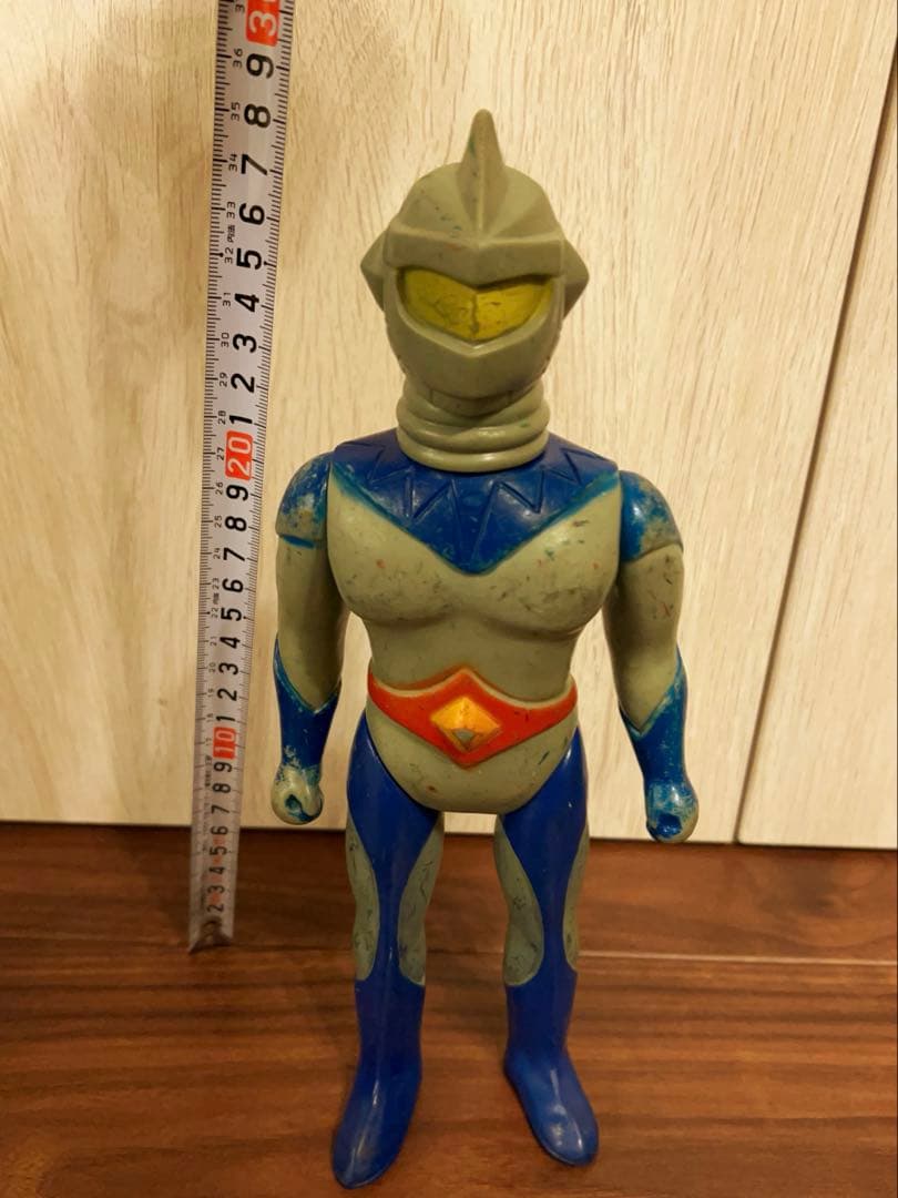 ミラーマン　パイロット版　ソフビ　ブルマァク　当時物　昭和レトロ