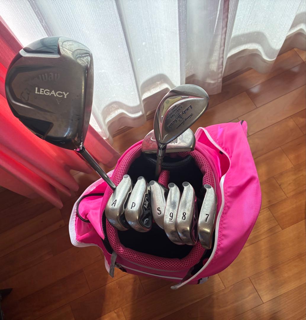 ゴルフクラブ　レディースセット　【キャロウェイ 未使用キャディバッグ 付き】