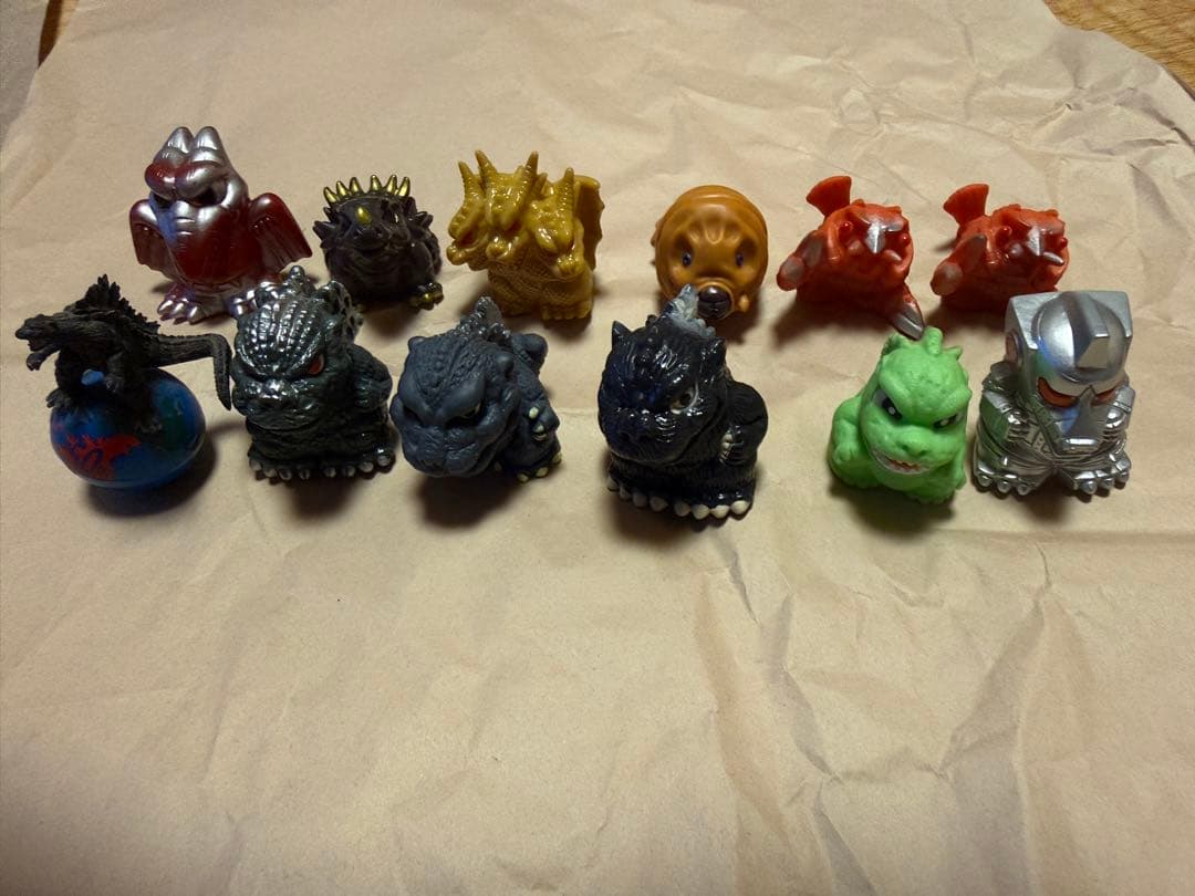 ゴジラ 指人形 食玩 90体セット