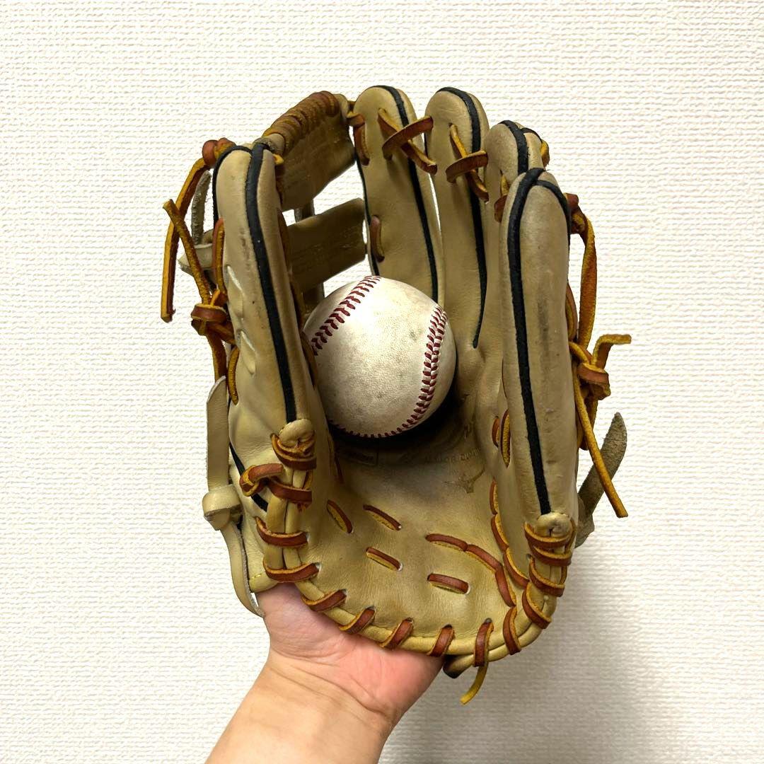 611 ミズノプロ タティスJr モデル 型抜群 即戦力 軟式 内野手グローブ