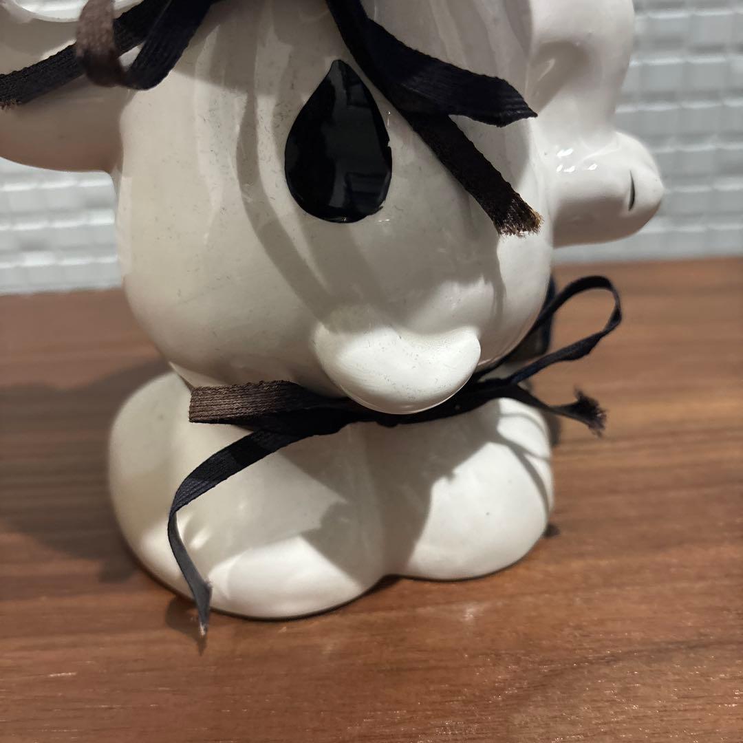 SNOOPY スヌーピー シューシャインキット 陶器 レトロ レア 希少 デニム