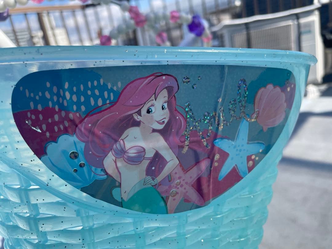 引き取り　アリエル　子供用自転車　18インチ　ディズニー　リトルマーメイド