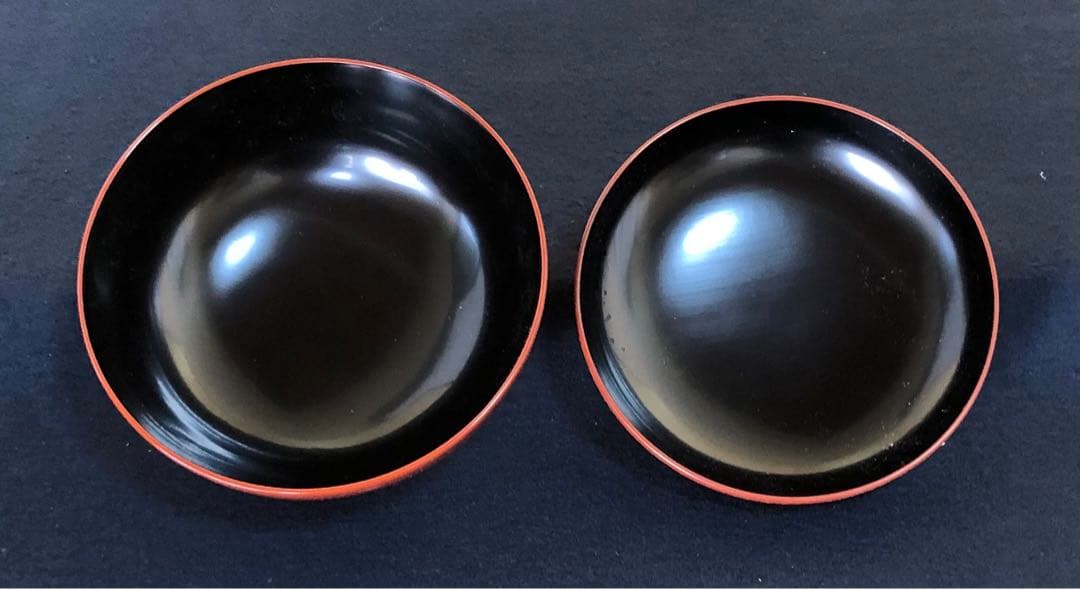 《R》輪島塗 古代朱塗 法想華蒔絵 煮物椀5客 木製漆器 木箱 251218か1