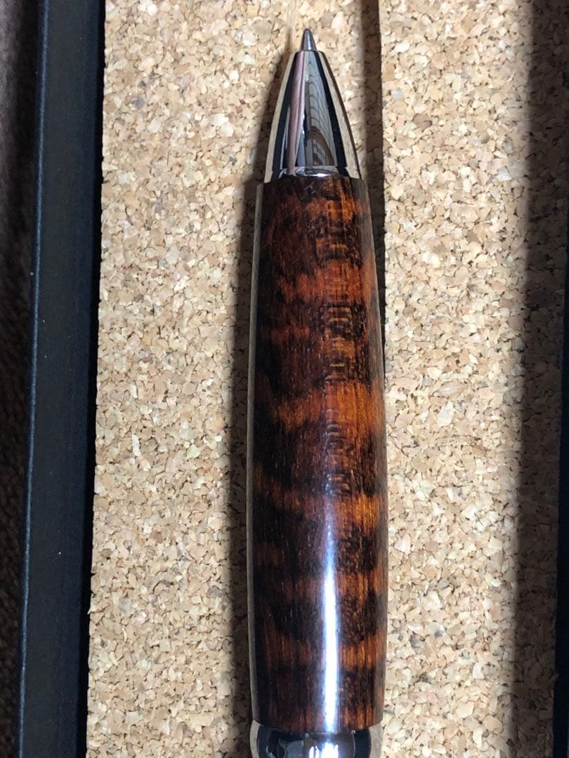 家猫亭ピュアモルト多機能ペン3&1（スネークウッド）No.5 軽度のクラック有り