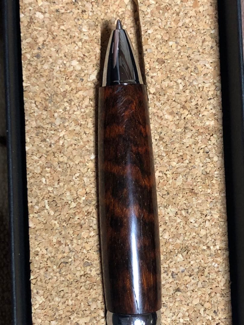 家猫亭ピュアモルト多機能ペン3&1（スネークウッド）No.5 軽度のクラック有り