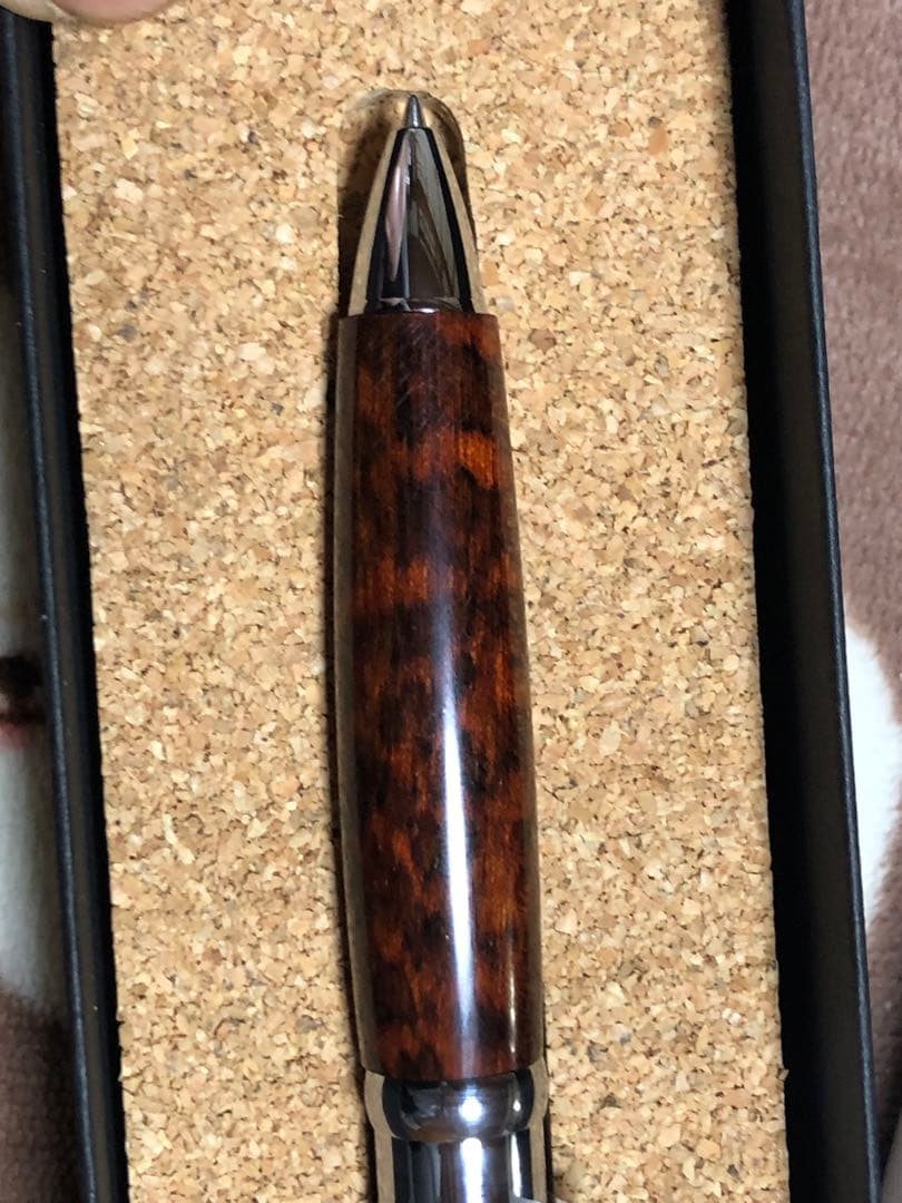 家猫亭ピュアモルト多機能ペン3&1（スネークウッド）No.5 軽度のクラック有り
