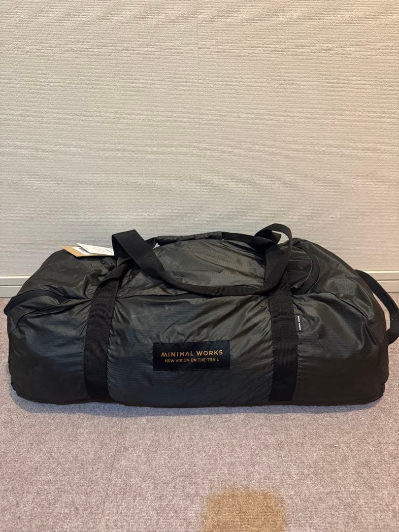 【美品】キャンプ用　MINIMAL WORKS シェルターg 2.0 チャコール