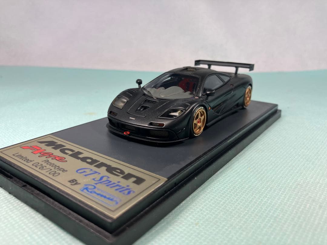 ロム　特別製作　マクラーレン　Ｆ１　ＧＴＲ　プロトタイプ　カーボンブラック