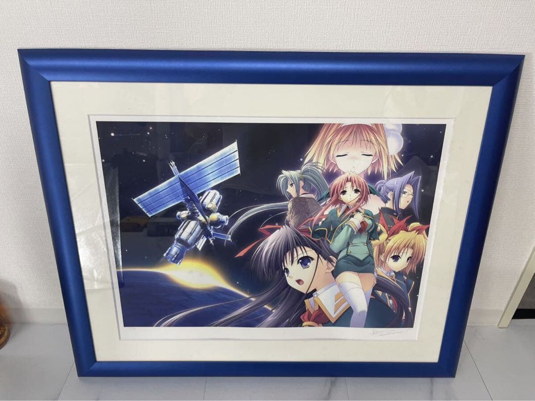 版画　鈴平ひろ　直筆サイン　ミクスドメディア　保証書　アールビバン 複製原画