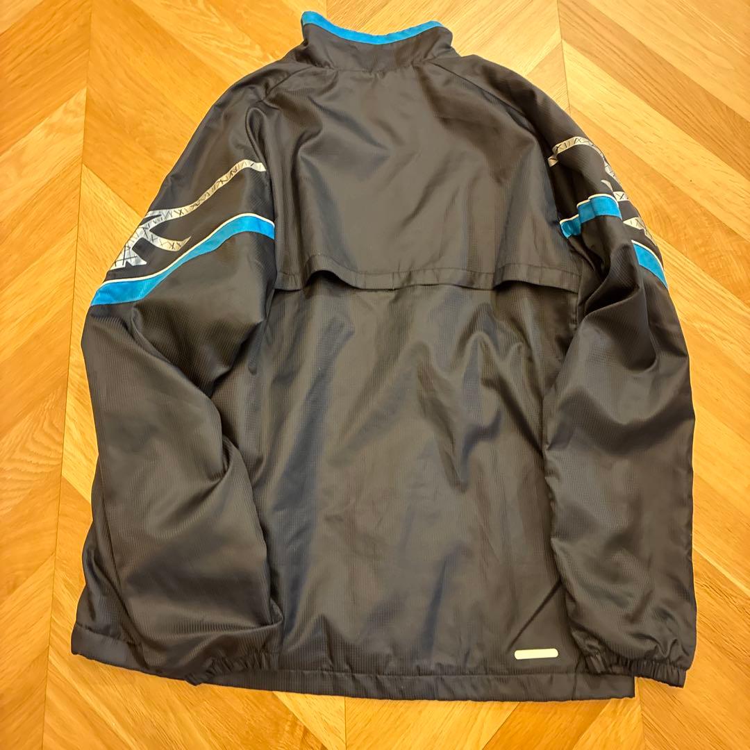 ASICS ウィンドブレーカーセット ブラック/ブルー