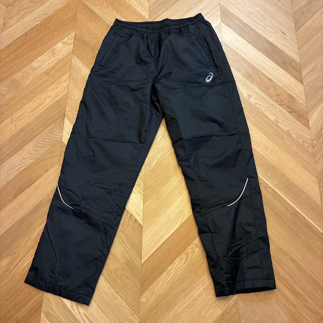 ASICS ウィンドブレーカーセット ブラック/ブルー