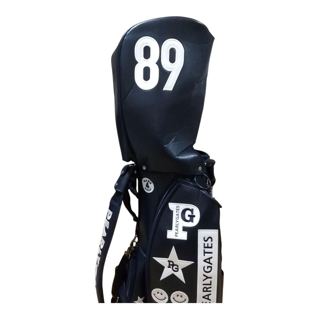 パーリーゲーツ　ゴルフバッグ　キャディーバッグ　黒 9型　スタンド型