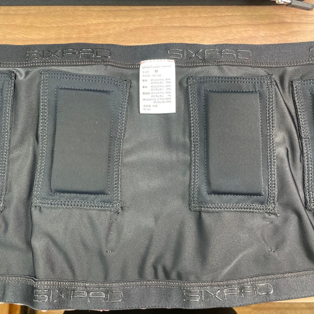 MサイズSIXPAD シックスパッド　パワースーツコアベルト
