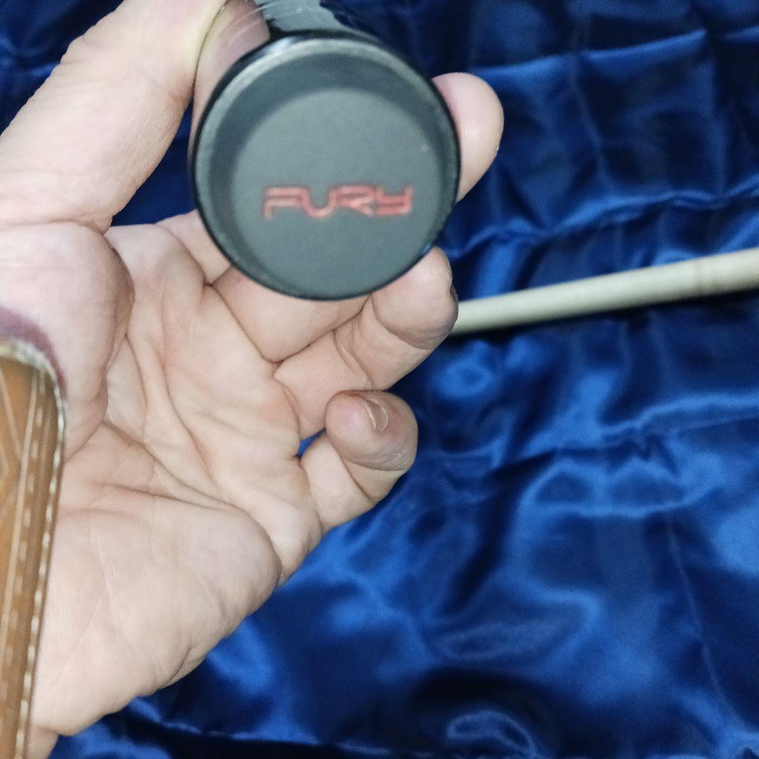 ビリヤードキュー 2ピース furyフューリー 中古まだまだ使えます。