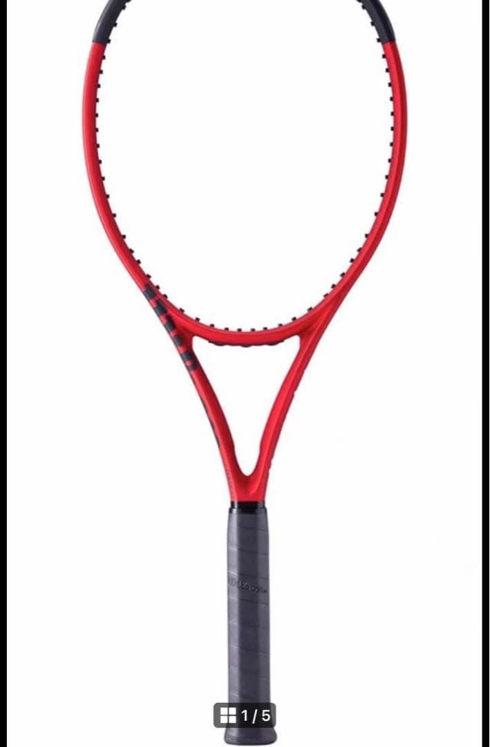 新品未使用Wilson 硬式テニス 未張りラケット CLASH 100 V2.0