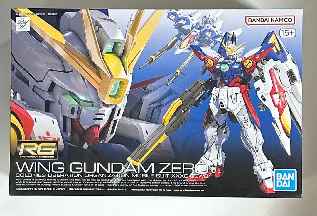 未組み立て　RG ウイングガンダムゼロ