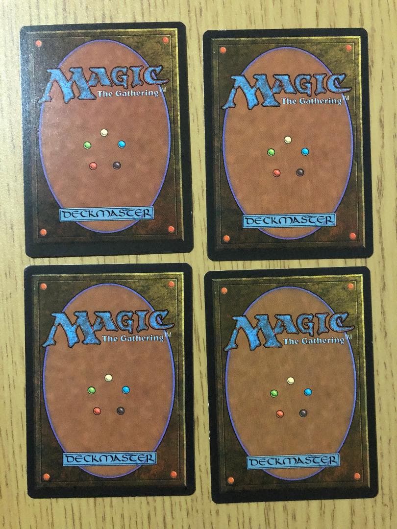 稲妻/Lightning Bolt 日本語黒枠4枚セット 第4版 4ED