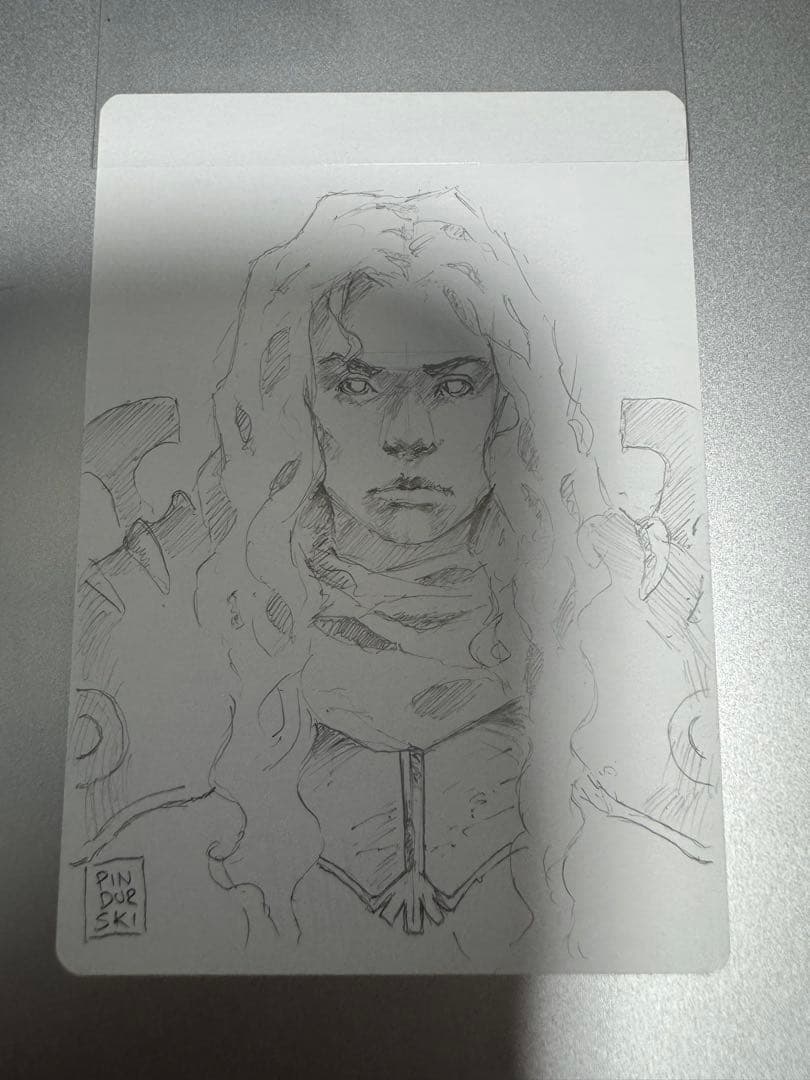 MTG サリアとギトラグの怪物 Foil テキストレス アーティストプルーフ