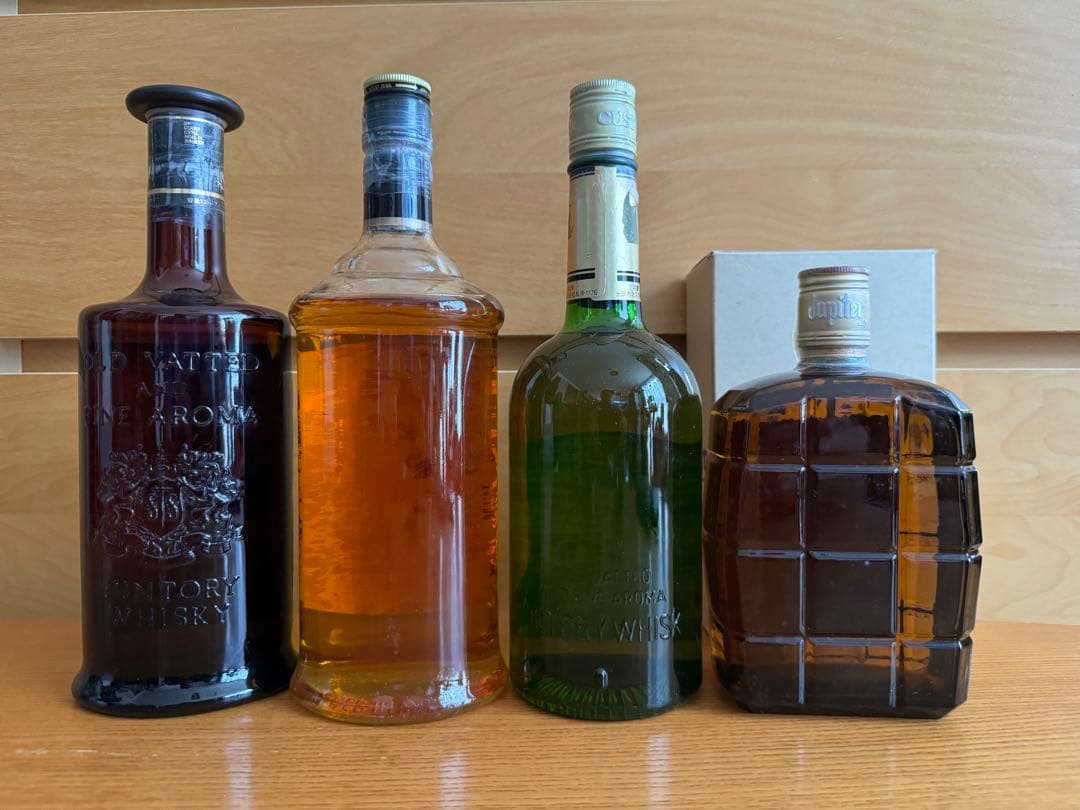 古酒　終売品　Jupiter　CUSTOM　SELECT 4 セット ウィスキー