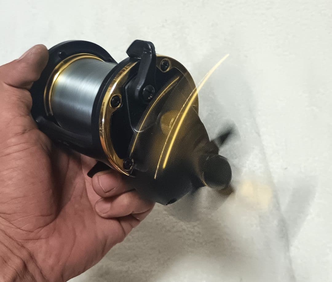 ダイワグランドウェーブX50SHCデジタルカウンター付両軸リール石鯛