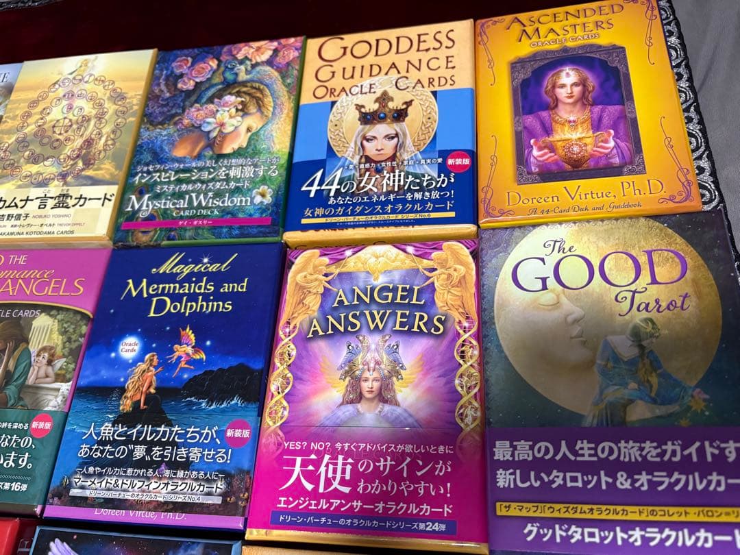 ロマンスエンジェルオラクルカード　全部で18点