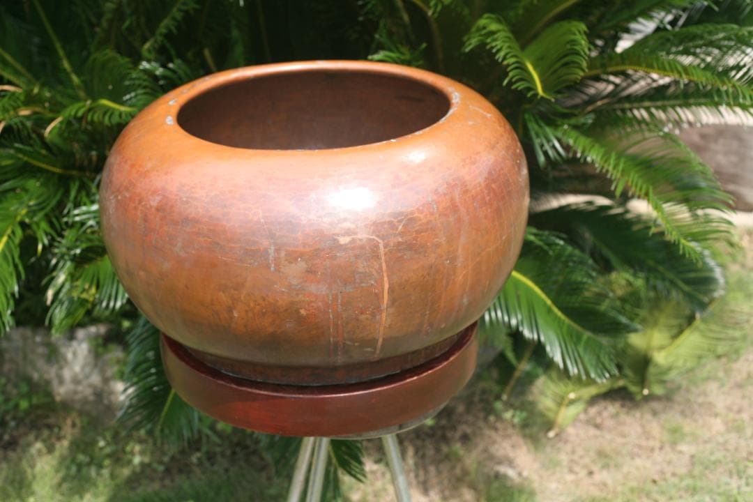 大型銅製火鉢