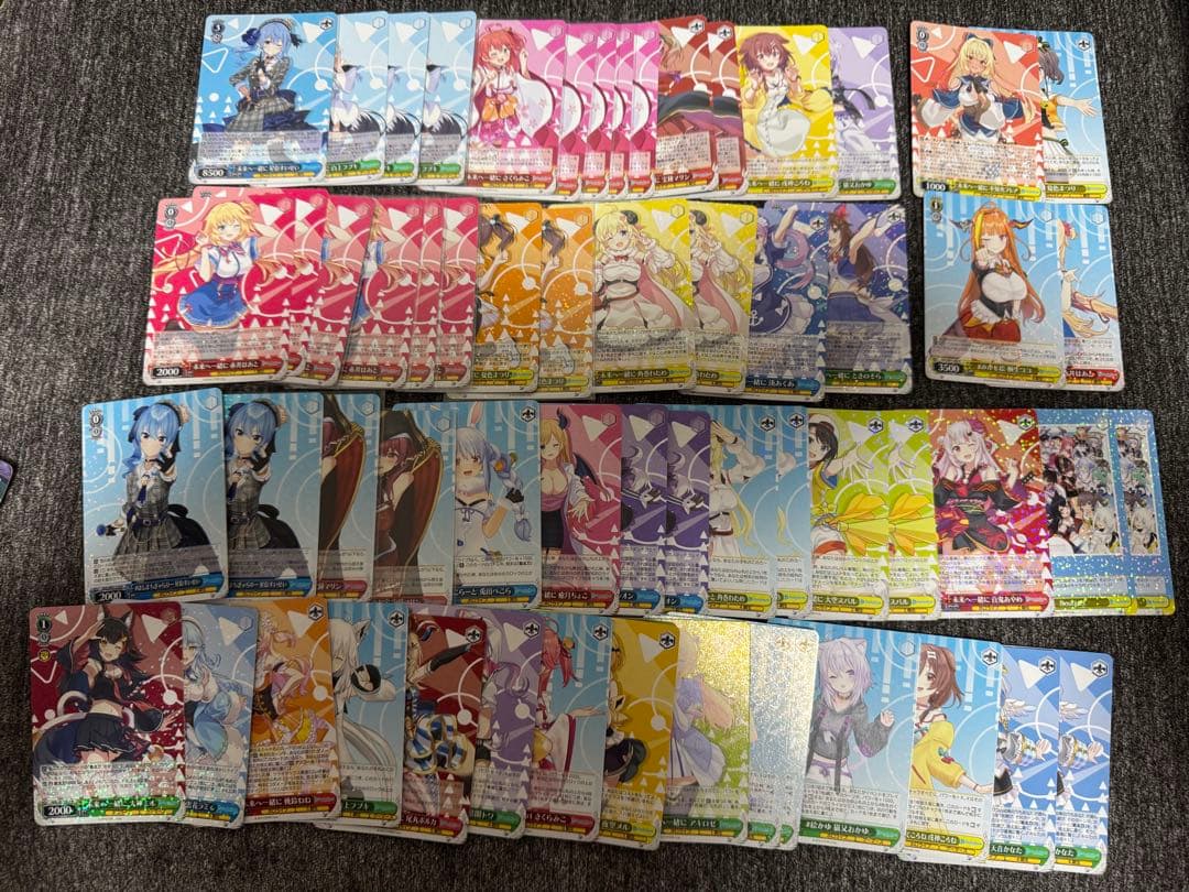 値*り様 ホロライブ　ヴァイスシュヴァルツ　まとめ