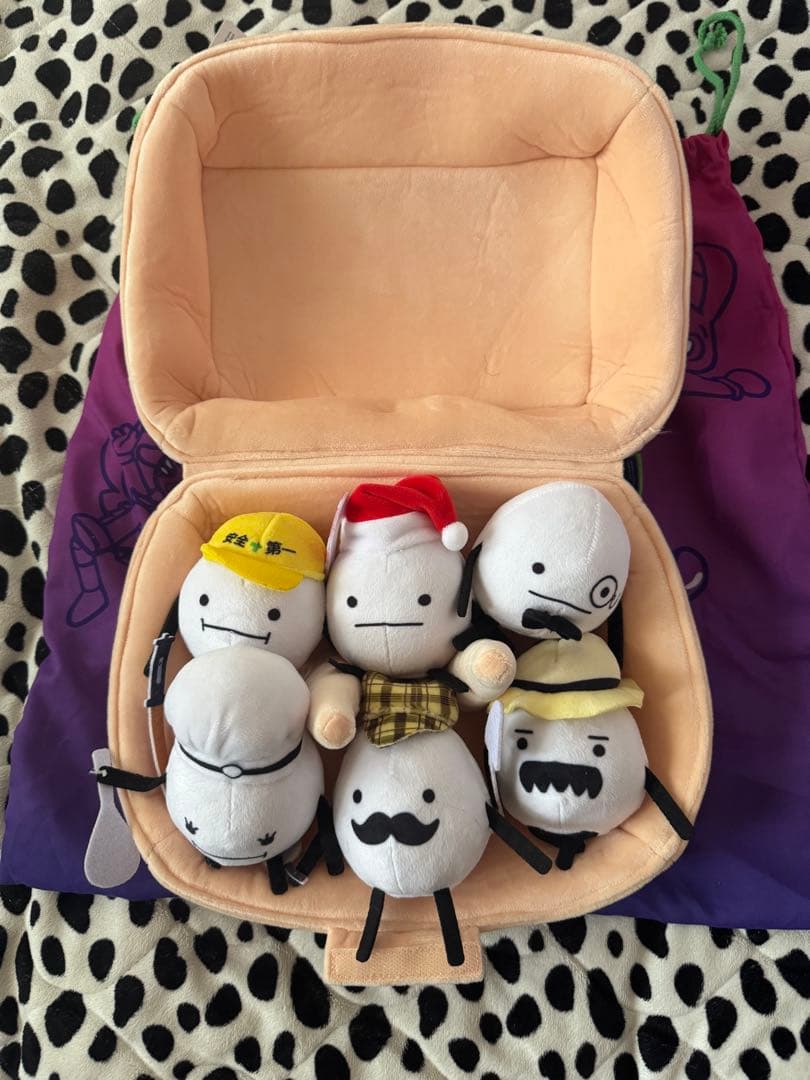 ひみつのおるすばん卵のキャラクター6体セット（MAKESHIP）