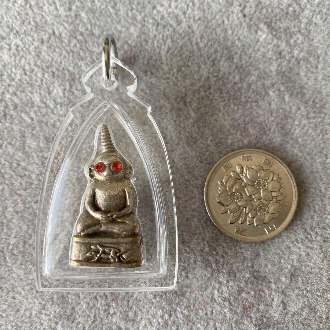 プラクルアン 精霊ンガン 純銀製 LPリット師 超レア品 愛 成功 金運 御守り