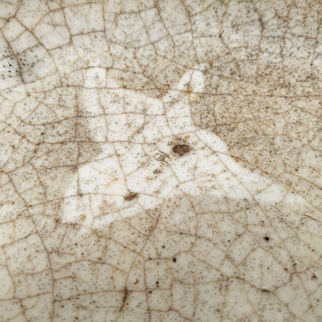 Y324-2　江戸初期 古瀬戸絵 瀬戸皿 直径22cm　FF