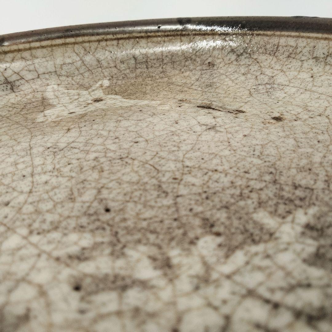 Y324-2　江戸初期 古瀬戸絵 瀬戸皿 直径22cm　FF