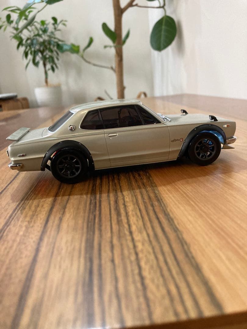 ミニッツAWD 日産スカイライン2000GTR（シルバー）ハコスカ