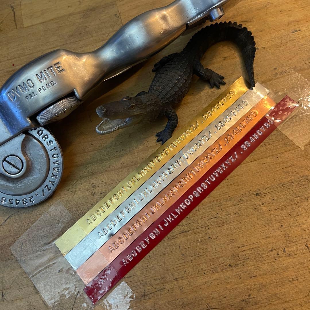 ■製品保証■【クロームと擦れ・機関良好】ダイモ DYMO M-2C 185-1