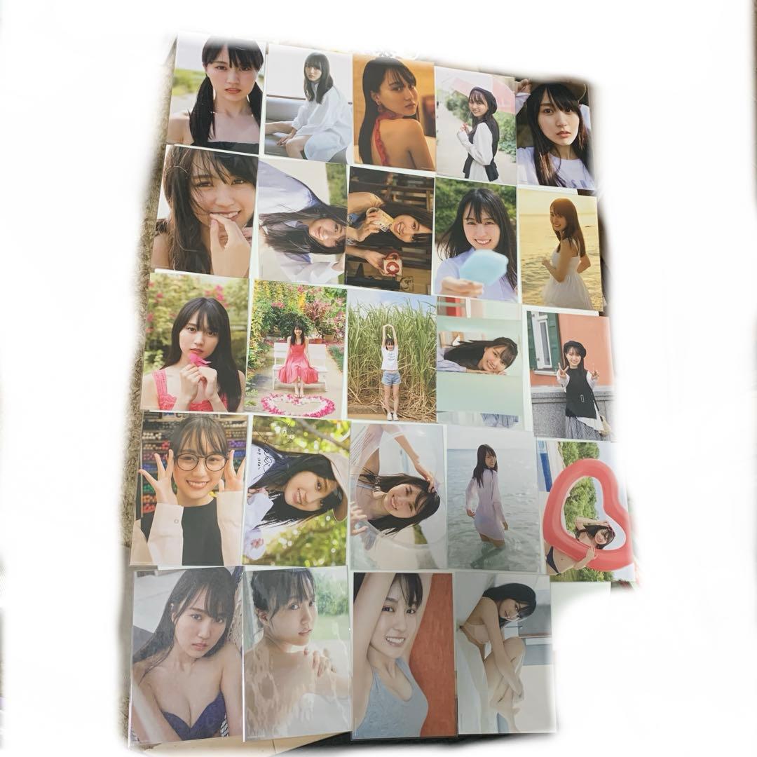 乃木坂46 賀喜遥香1st 写真集　『まっさら』　ポストカード全24種セット