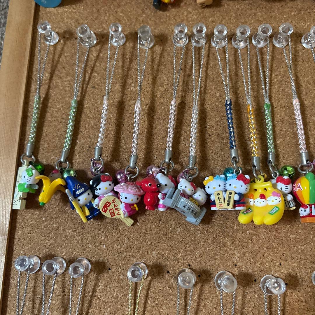 ハローキティ ストラップコレクション 73個